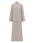 MIRANDA - Braided Pullover & Skirt Set