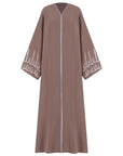 SAPNA ABAYA - LIGHT BROWN