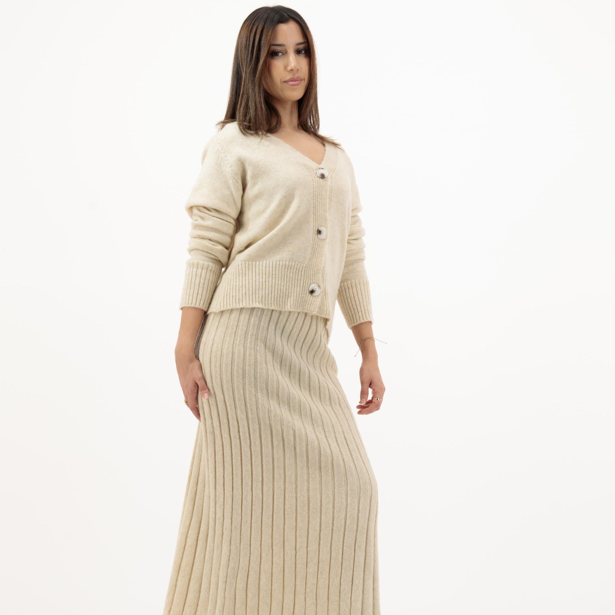 AMELIE - Cardigan & Skirt Set