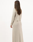 FLORENCE - Collared Cardigan & Skirt Set