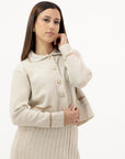 FLORENCE - Collared Cardigan & Skirt Set