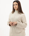 MIRANDA - Braided Pullover & Skirt Set