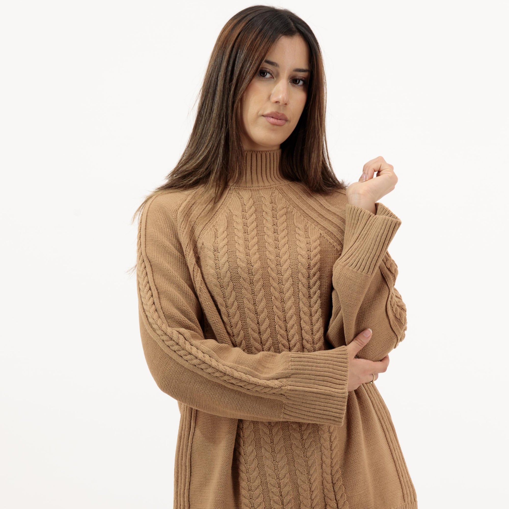 MIRANDA - Braided Pullover & Skirt Set