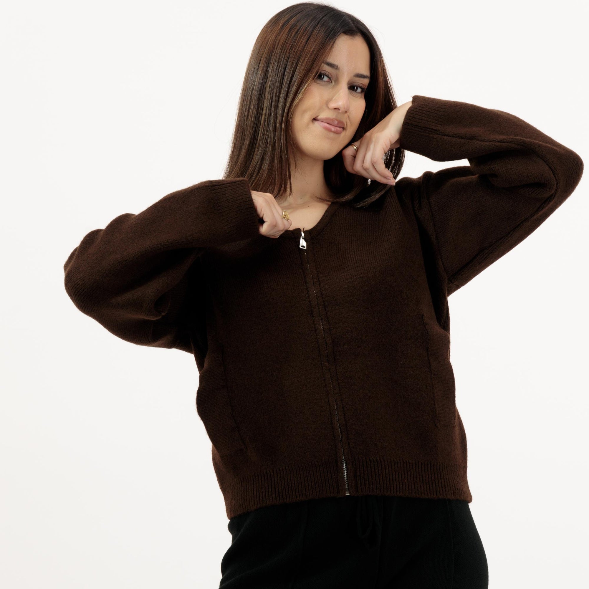 CARLA - Chic Zipper Sweater