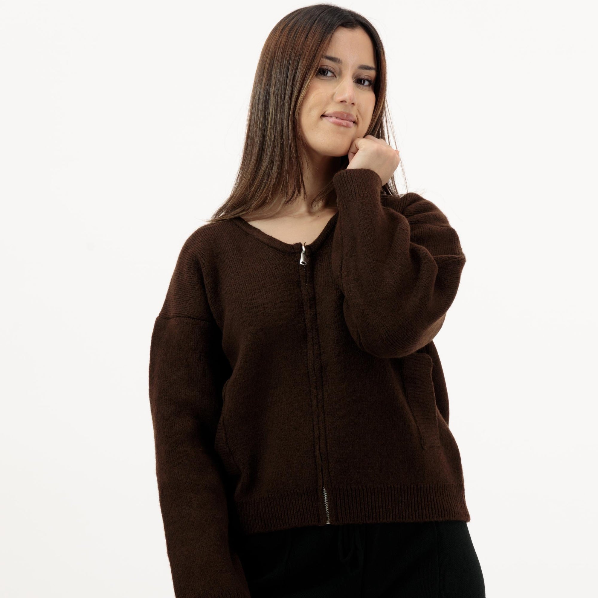 CARLA - Chic Zipper Sweater