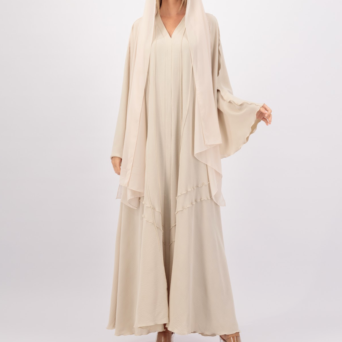 MARIYAH ABAYA BEIGE