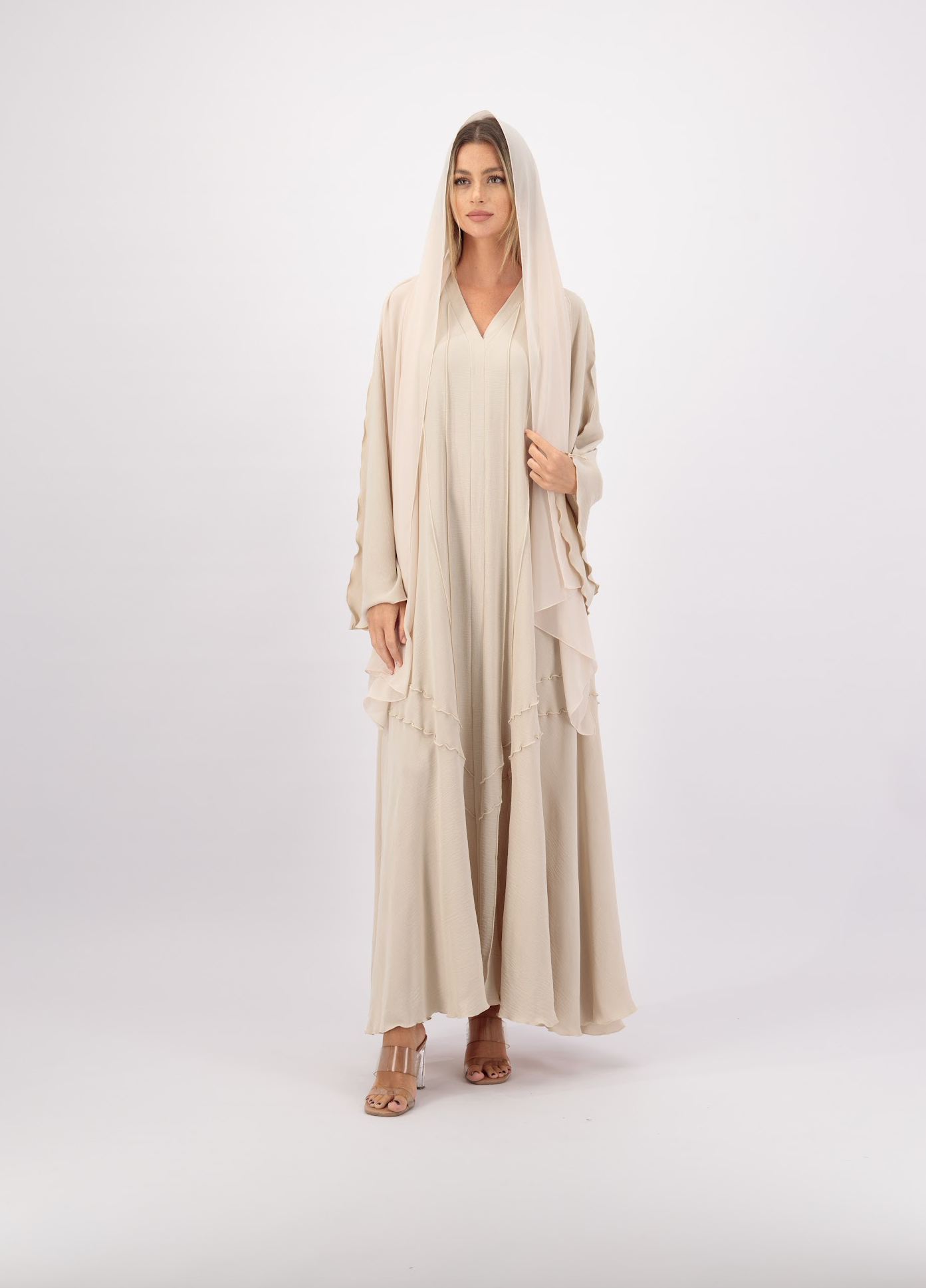 MARIYAH ABAYA BEIGE
