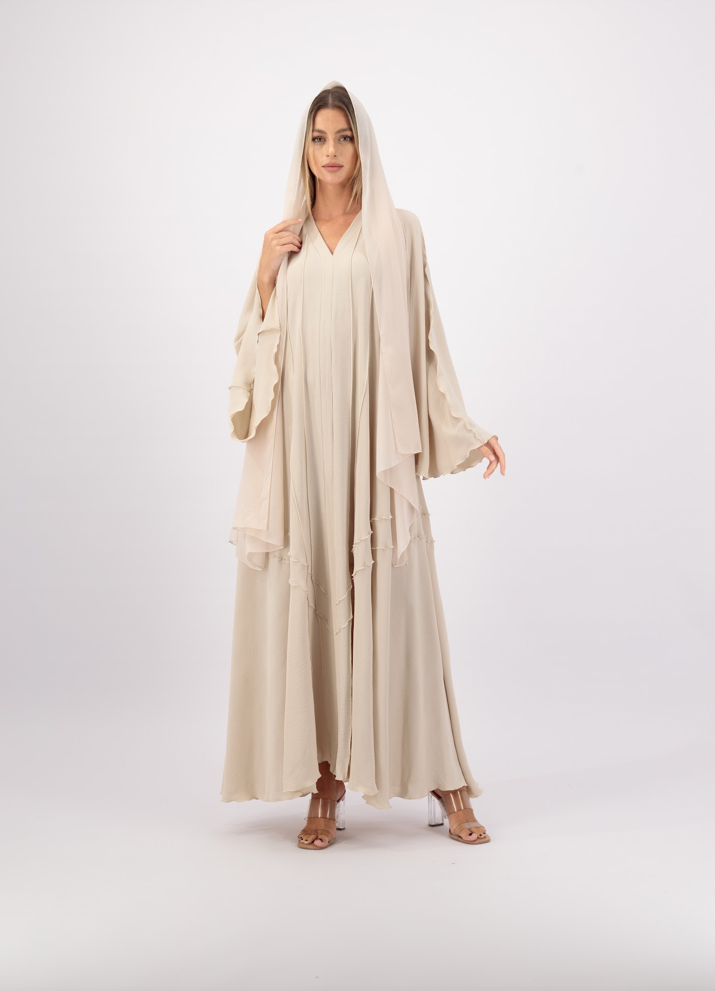 MARIYAH ABAYA BEIGE