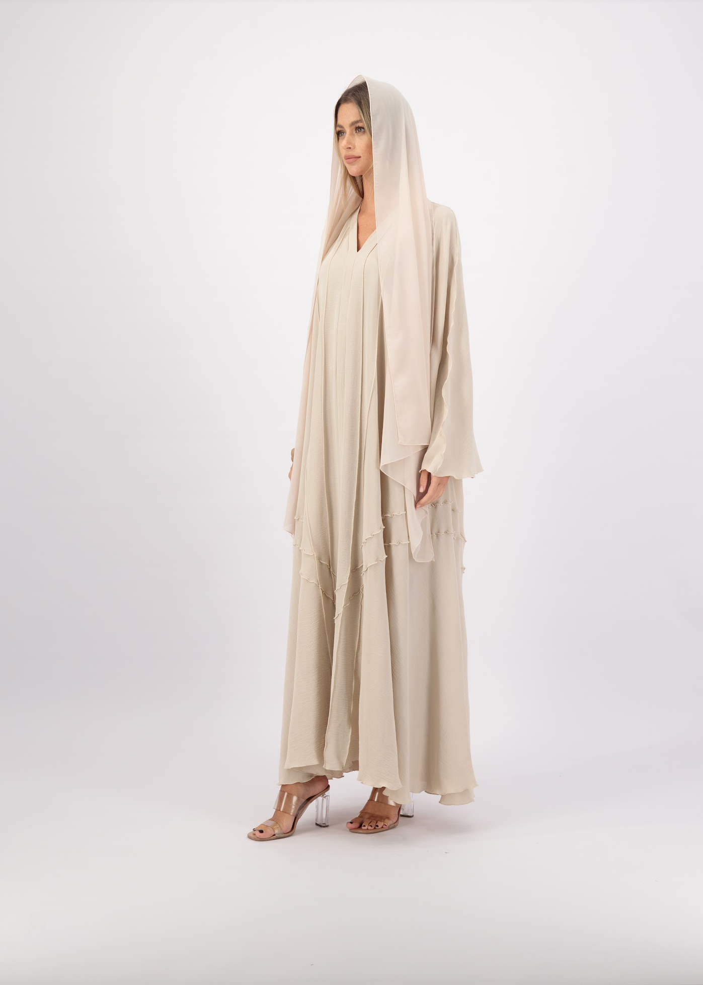 MARIYAH ABAYA BEIGE