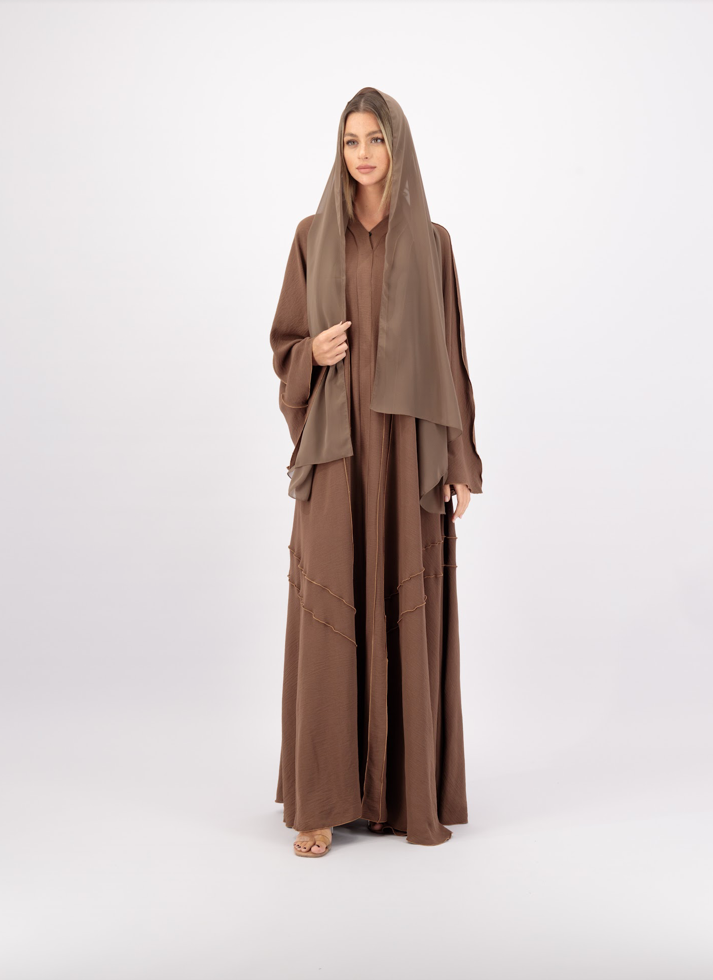 MARIYAH ABAYA LIGHT BROWN
