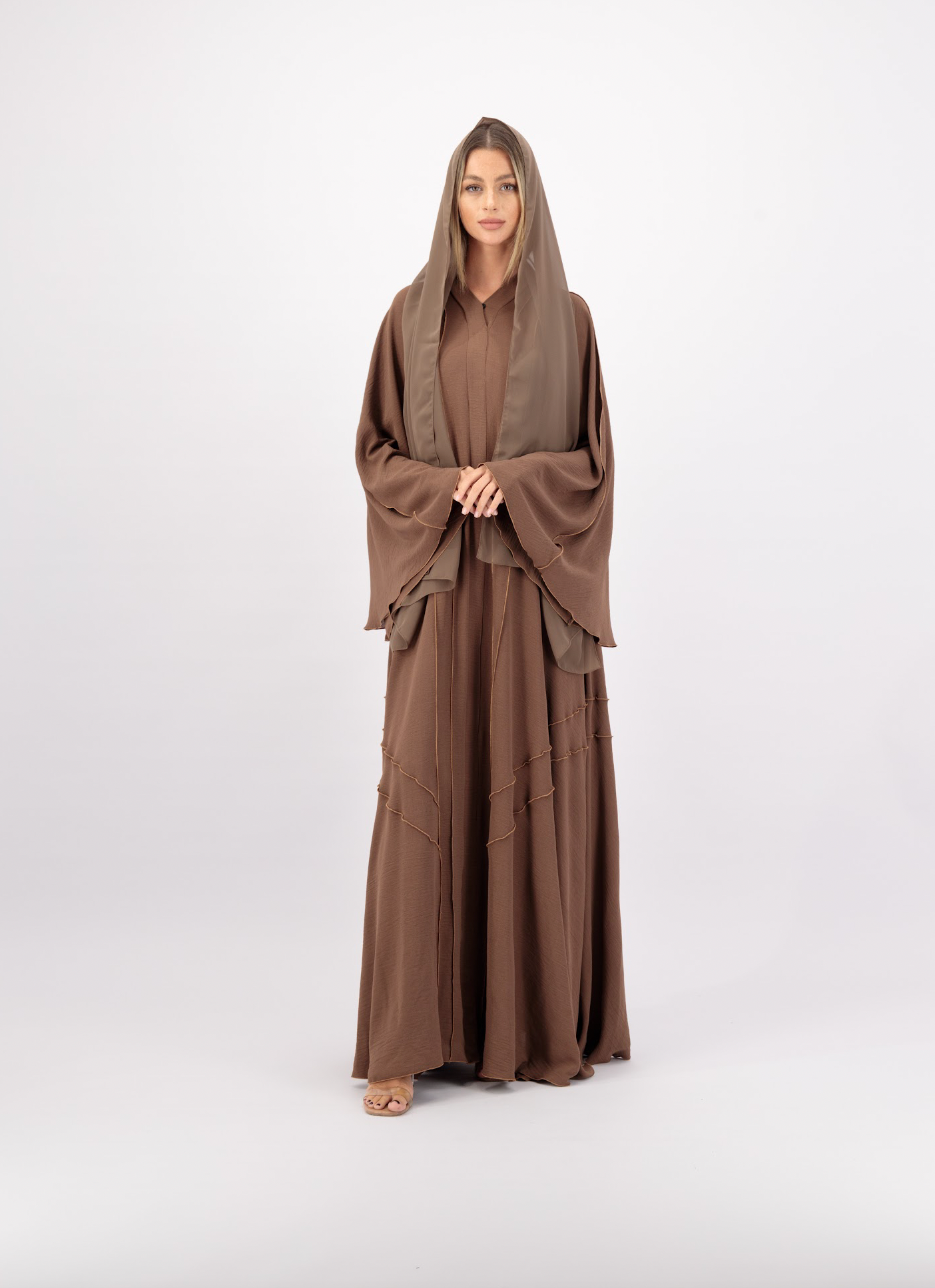 MARIYAH ABAYA LIGHT BROWN