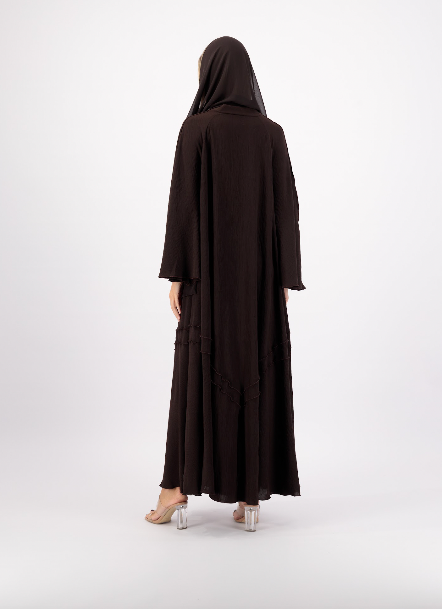 MARIYAH ABAYA DARK BROWN