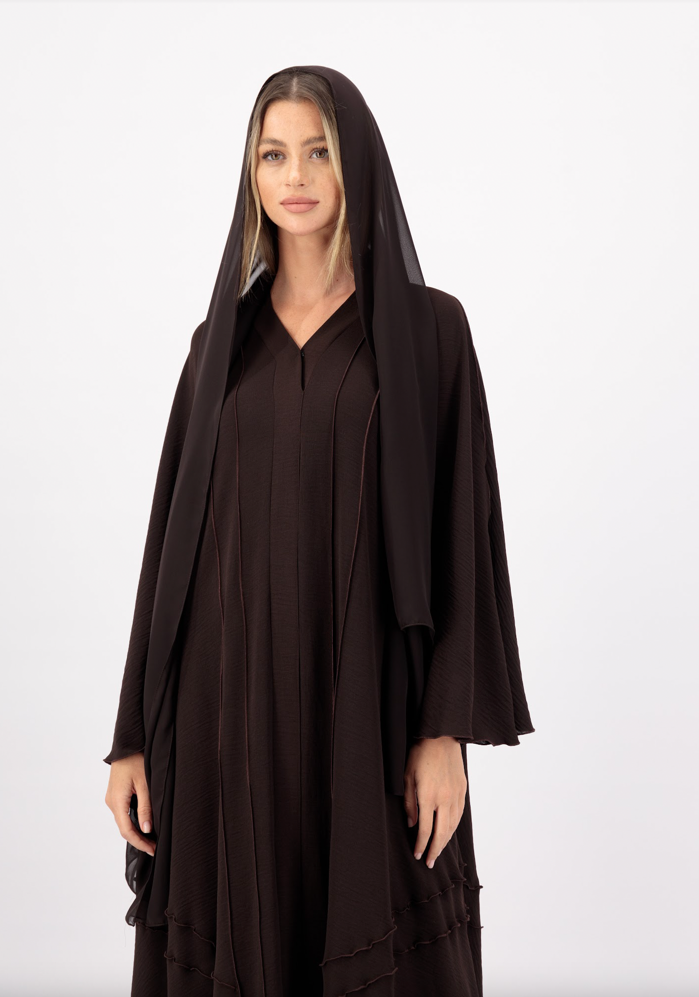 MARIYAH ABAYA DARK BROWN