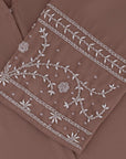 ASMA ABAYA - DARK BROWN