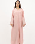 SAPNA ABAYA - LIGHT PINK